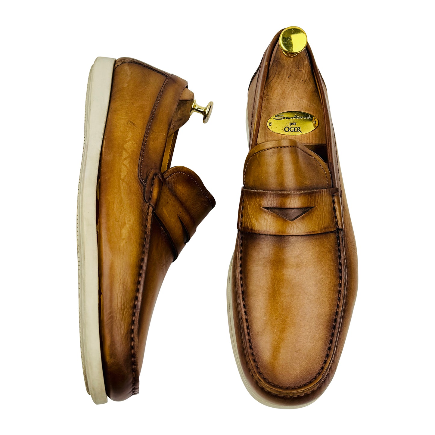 Magnanni Men's Laguna Penny Loafers (Size 45)