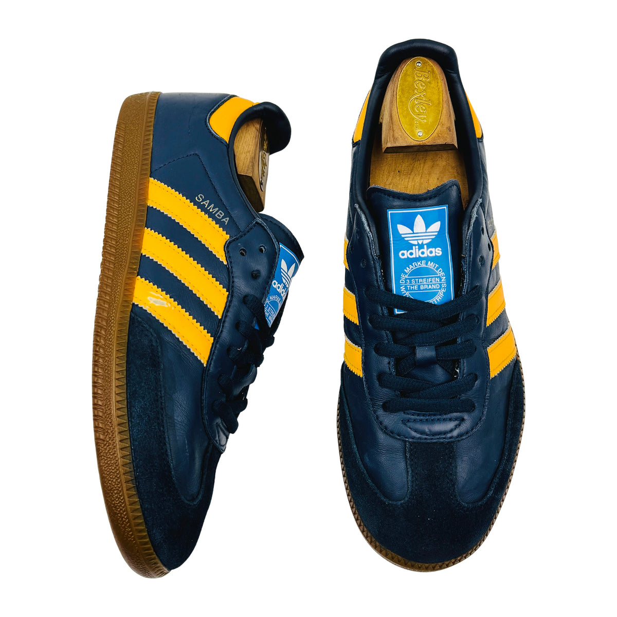 Adidas Samba OG 'Collegiate Navy' Sneakers (Size 40) - EE5414