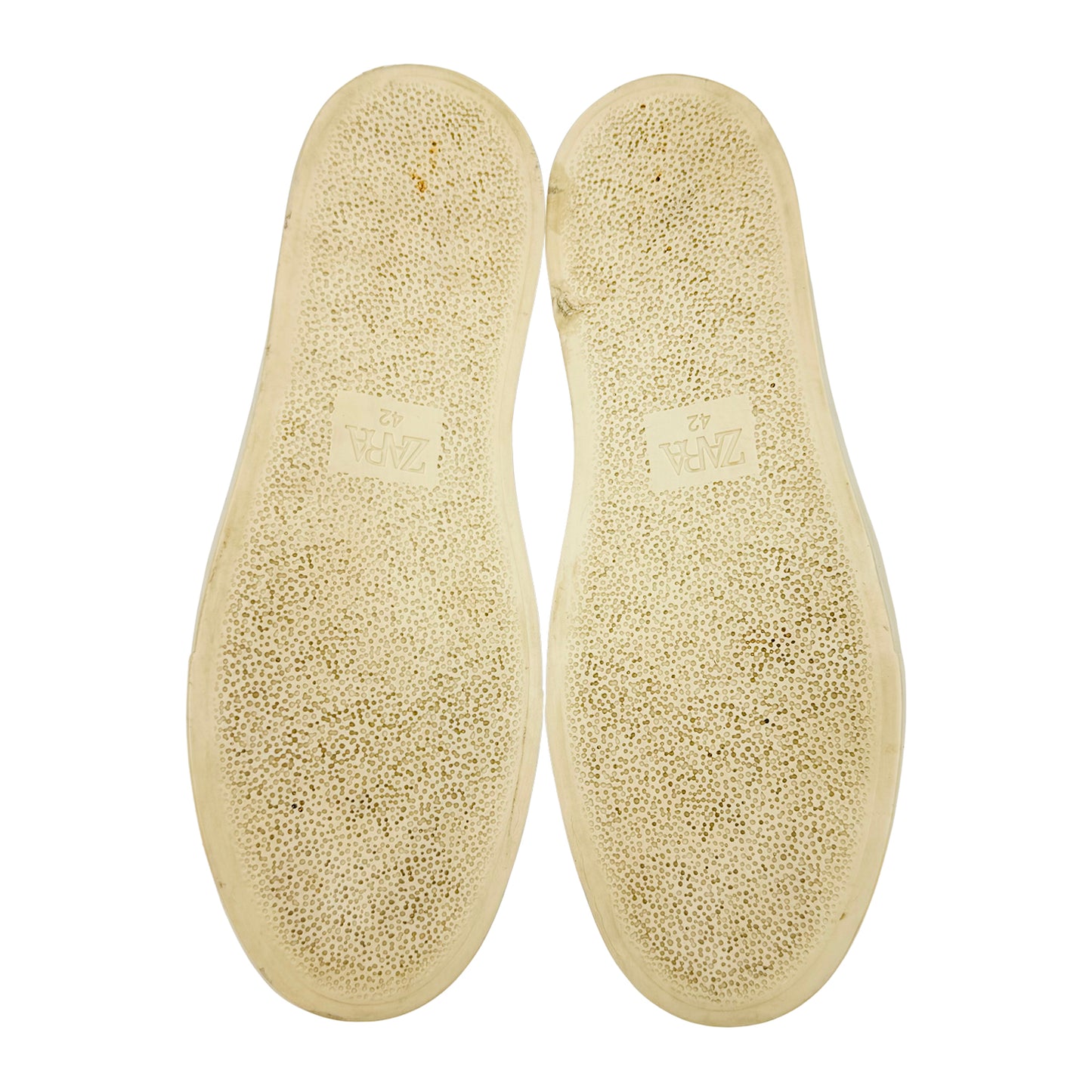 ZARA Men's Beige Suede Leather Loafer (Size 42)