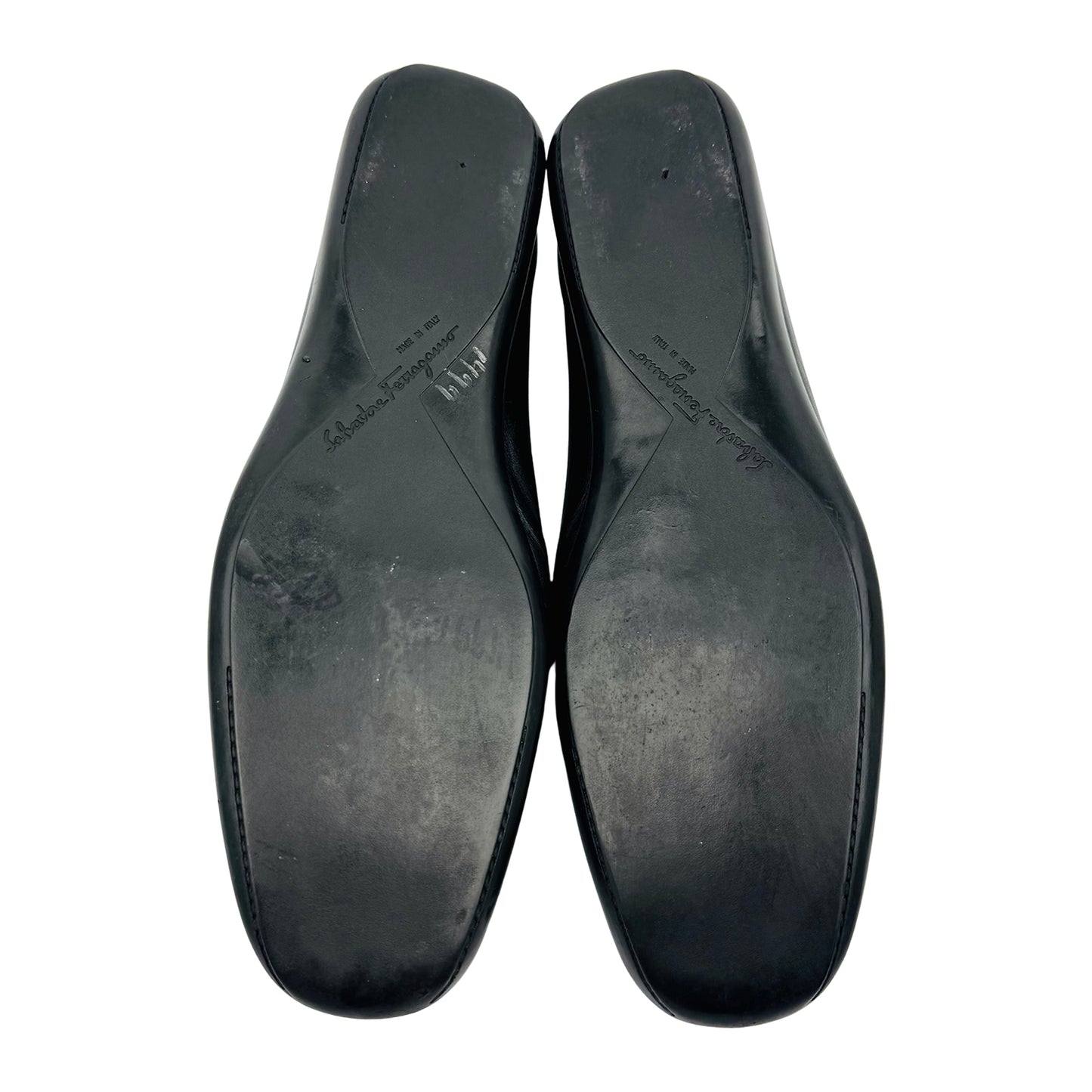 Salvatore Ferragamo Women's Black Italian Loafer (Size 39/39.5)