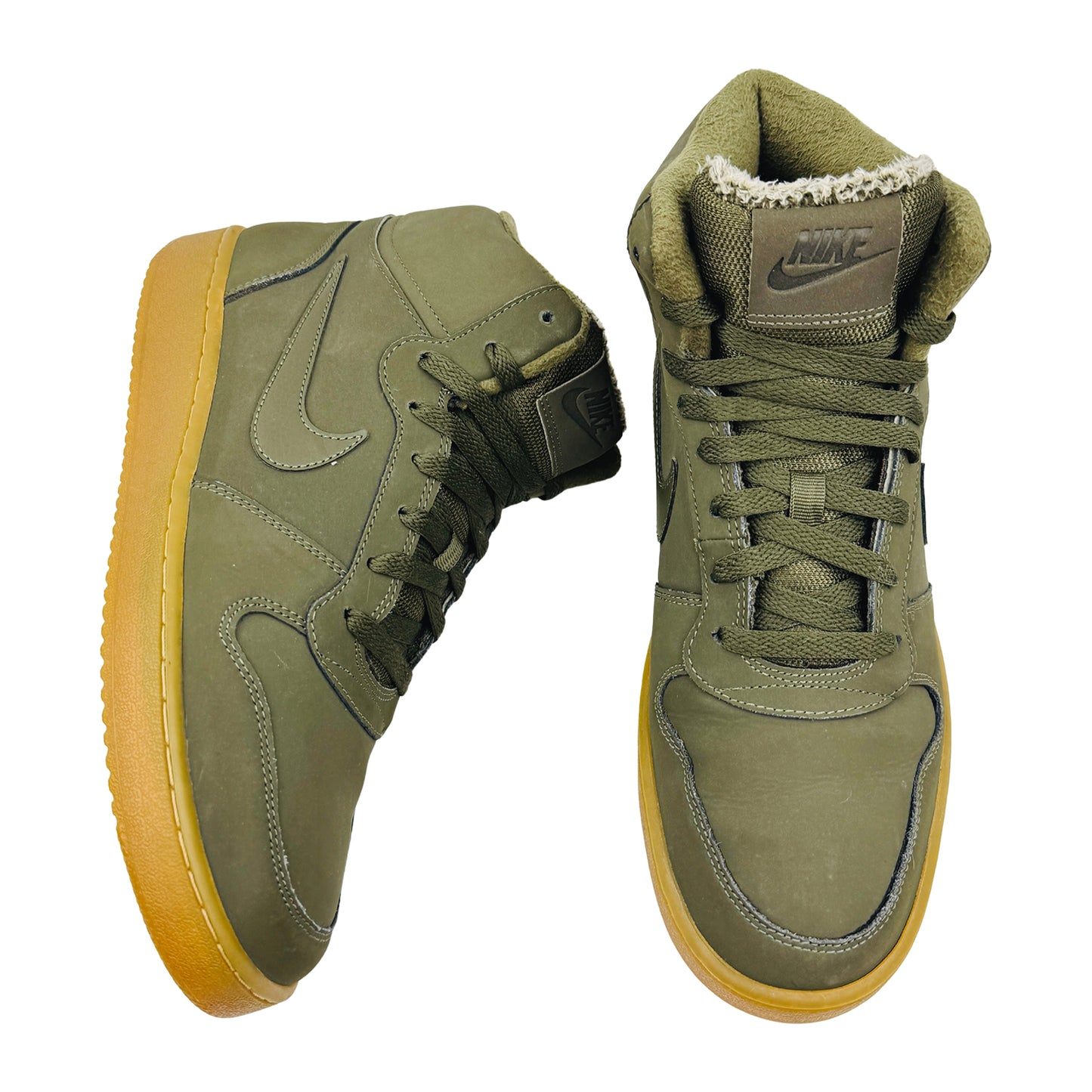Nike Ebernon Mid SE "Cargo Khaki" Sneakers (Size 43) - AQ8125-301