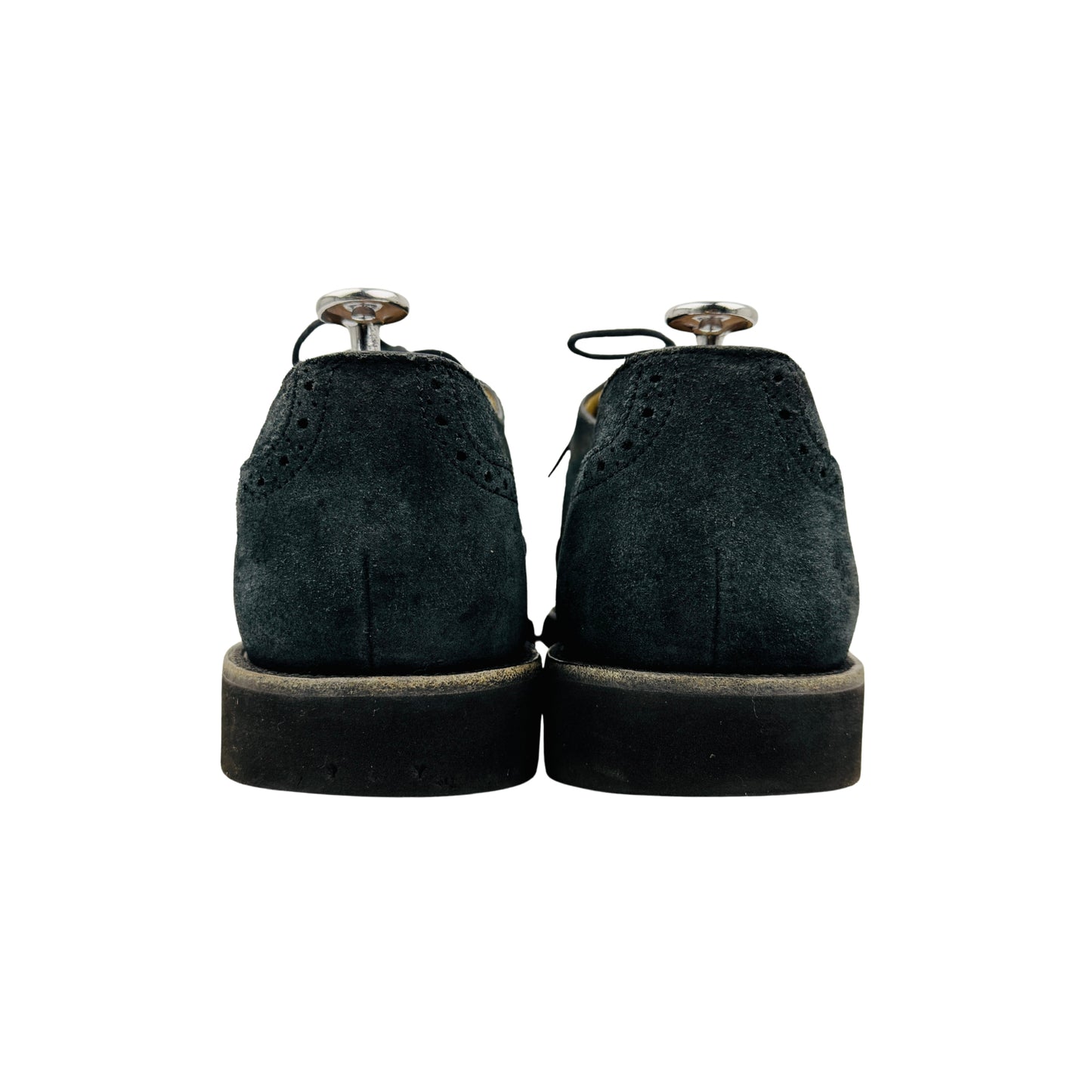 Tod’s Men's Dark Teal Brogue Shoes (Size 44.5)