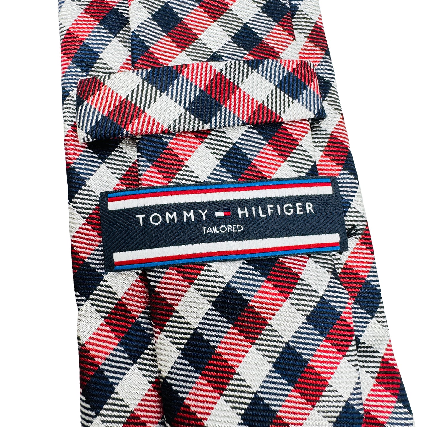 Tommy Hilfiger 'Plaid Pattern' Tie (Size Slim Fit)