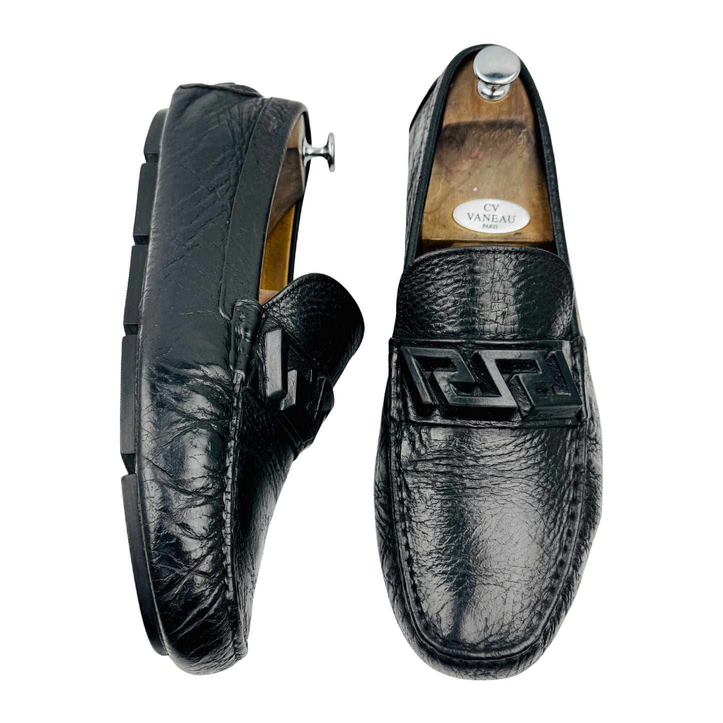 Versace Men's Greca Driving Loafers (Size 45/45.5)
