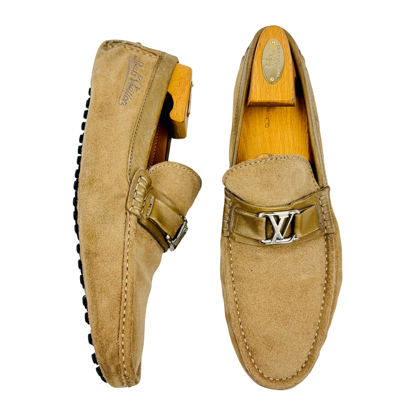 Louis Vuitton Monte Carlo Beige Loafers (Size 42/42.5)