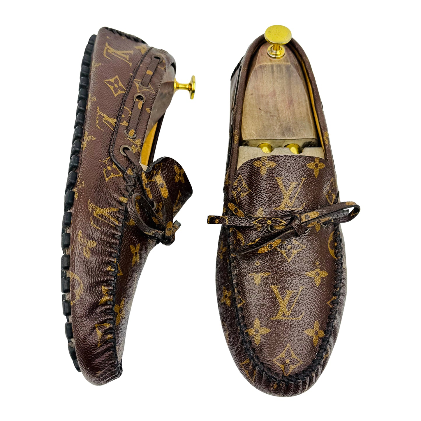 Louis Vuitton Men's Arizona Brown Loafers (Size 42.5)
