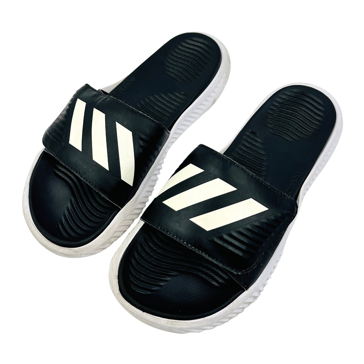 Adidas Alphabounce Slides (Size 40.5) - BA8775