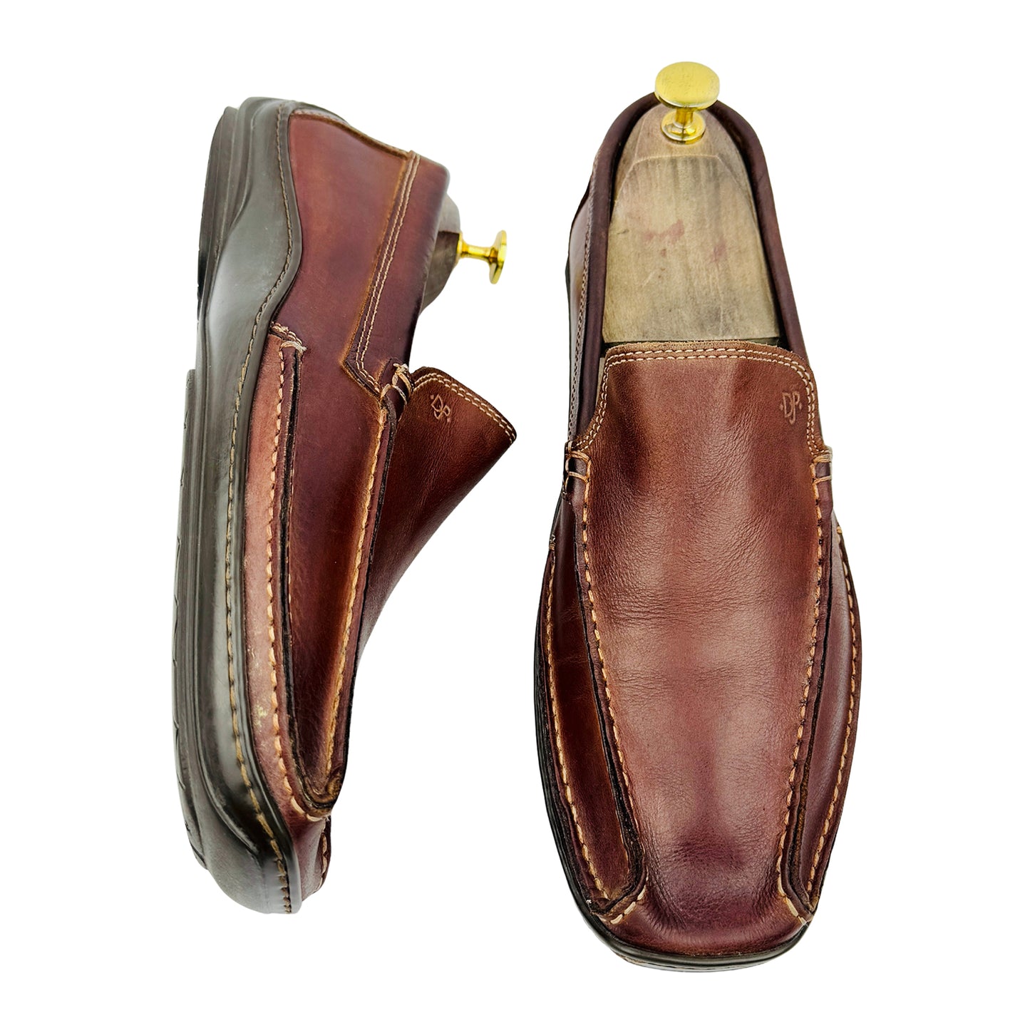 Donald J Pliner Men's Leather 'Mahogany' Driving Loafers (Size 42.5/43)
