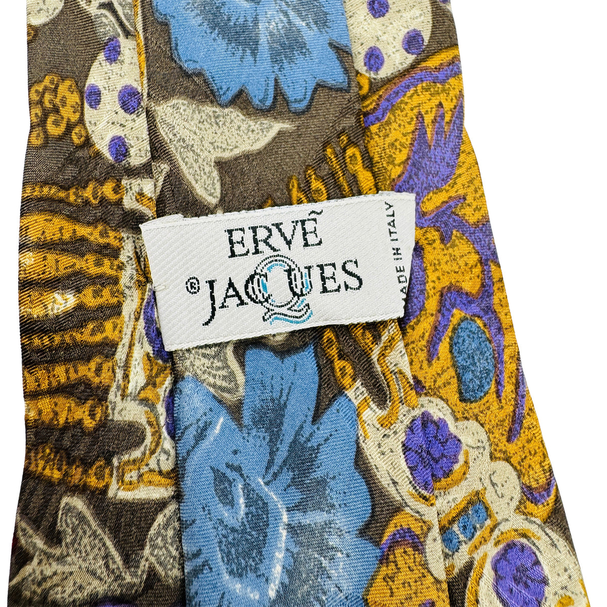 Erve Jacques Multicolor 'Floral Pattern' Tie (Size Regular)