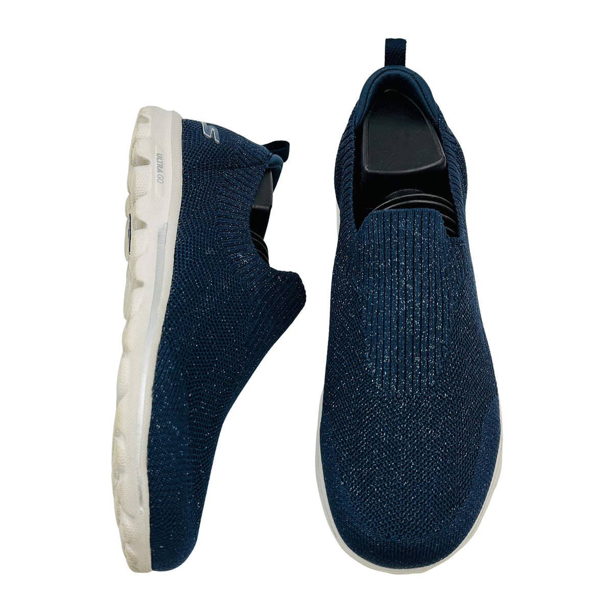 Skechers GOwalk Classic Knit Shoes (Size 39.5) - 124180 NVY