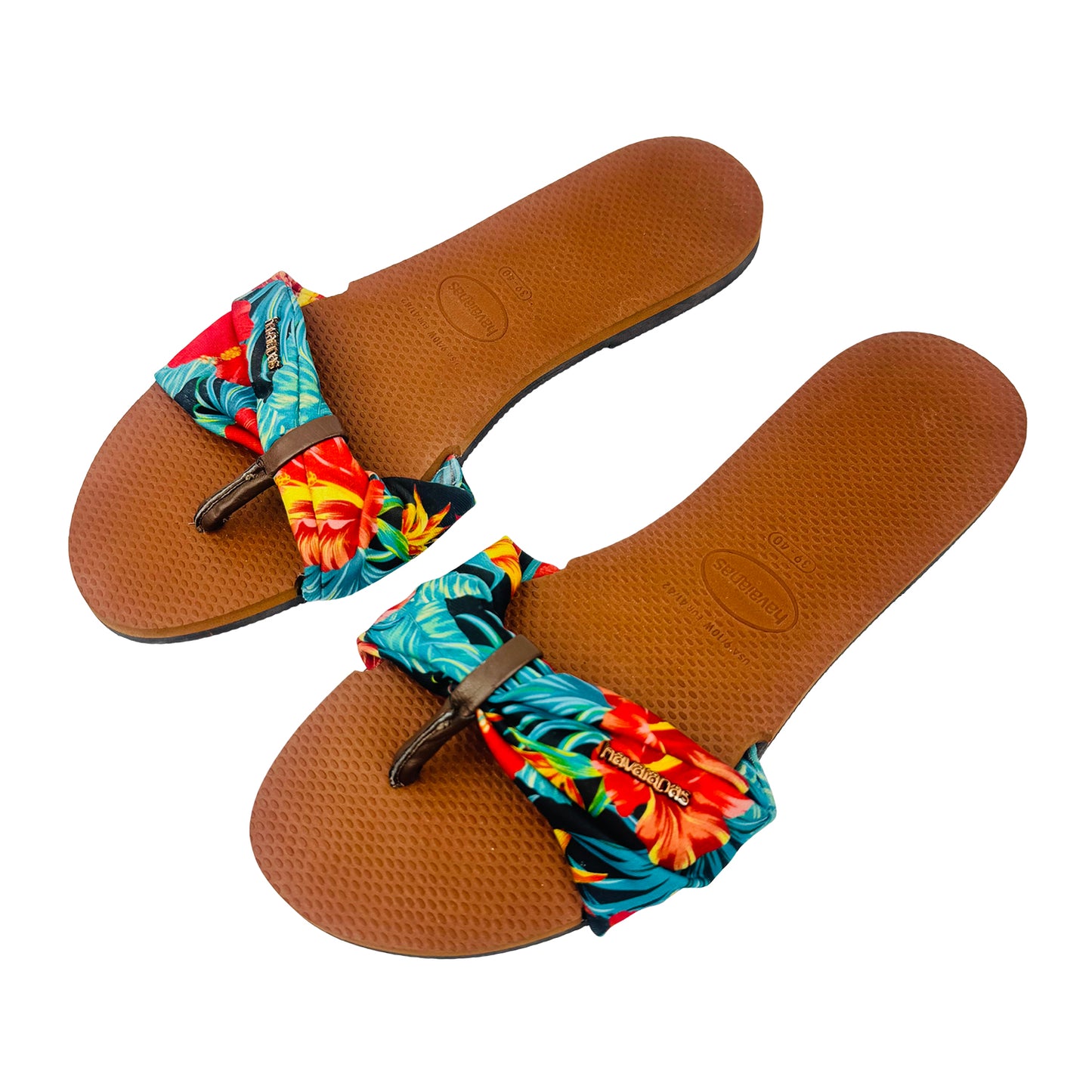 Havaianas You Saint Tropez Flip Flops (Size 39/40)