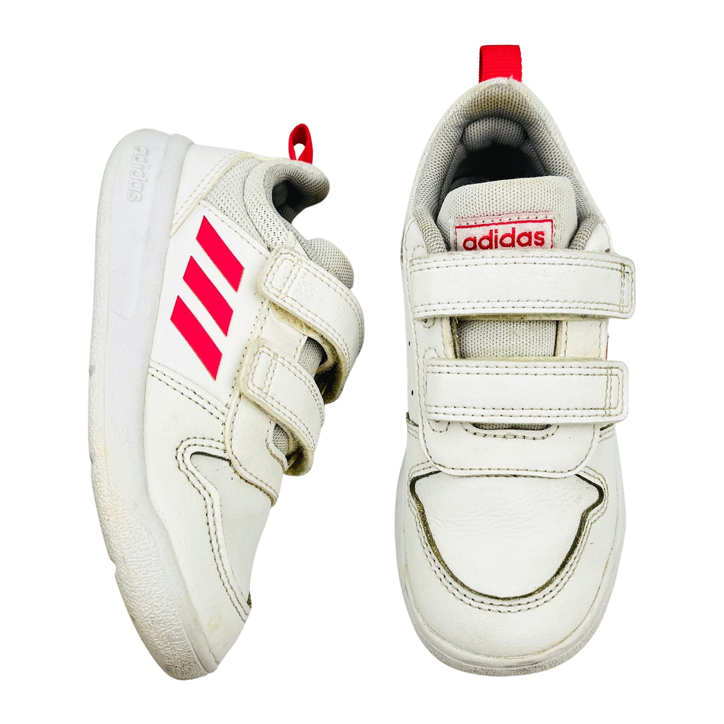 Adidas Tensaur I 'Cloud White' Shoes (Size 26) - EF1113