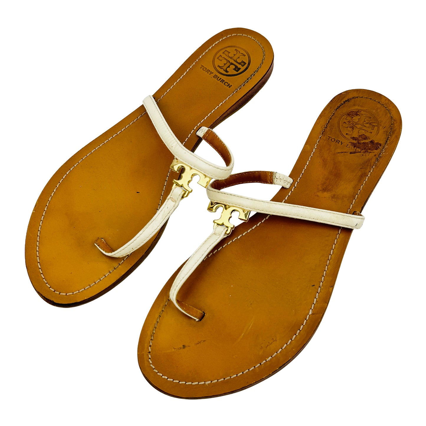 Tory Burch Leather Thong Sandal Slippers (Size 40.5)