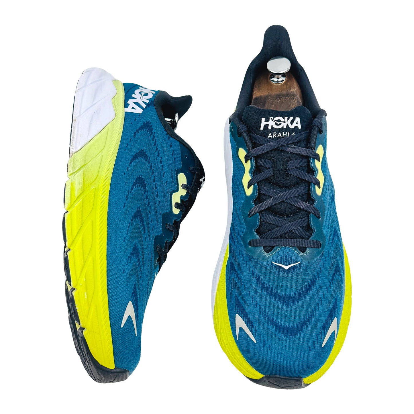 Hoka Arahi 6 'Blue Graphite' Shoes (Size 46/46.5) - 1123194 BGBCR