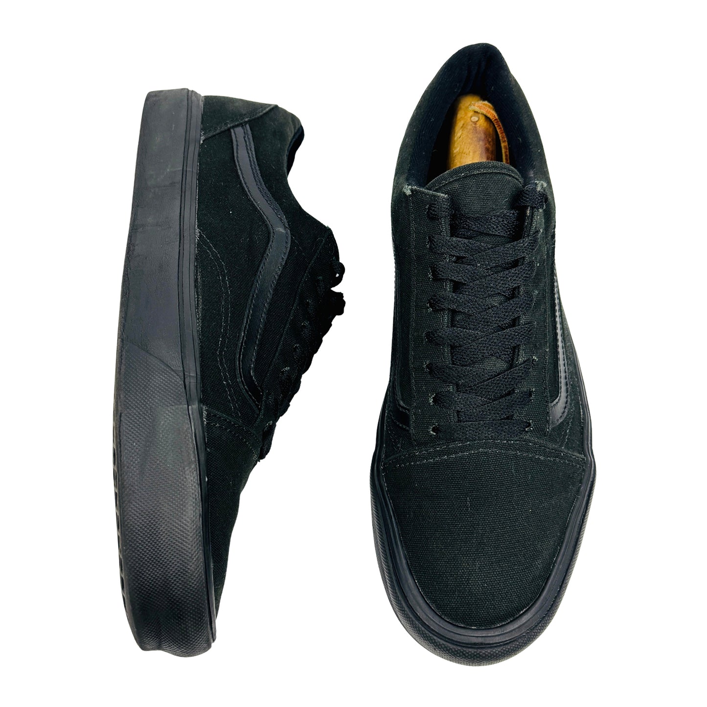 Vans Old Skool Triple Black Sneakers (Size 44)