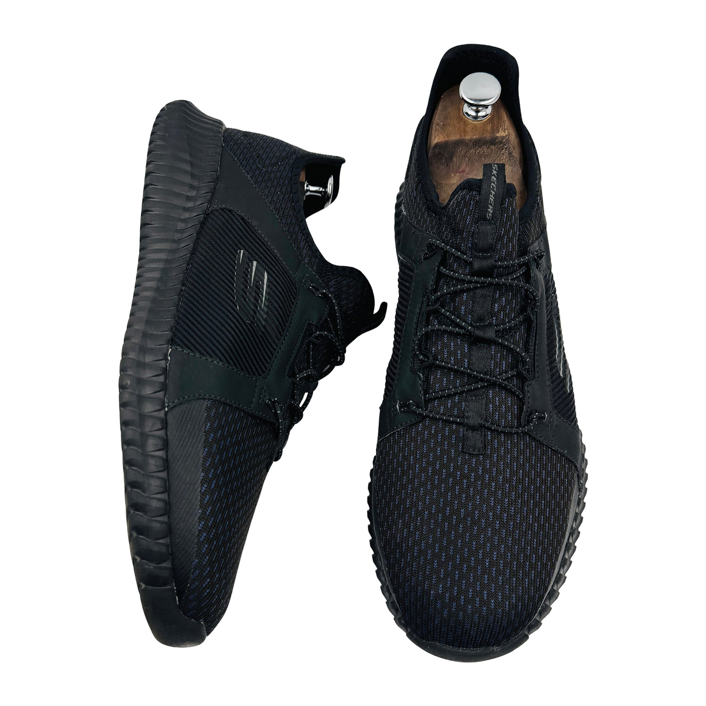 Skechers Men's Elite Flex Black Shoes (Size 46) - 52640-BBK