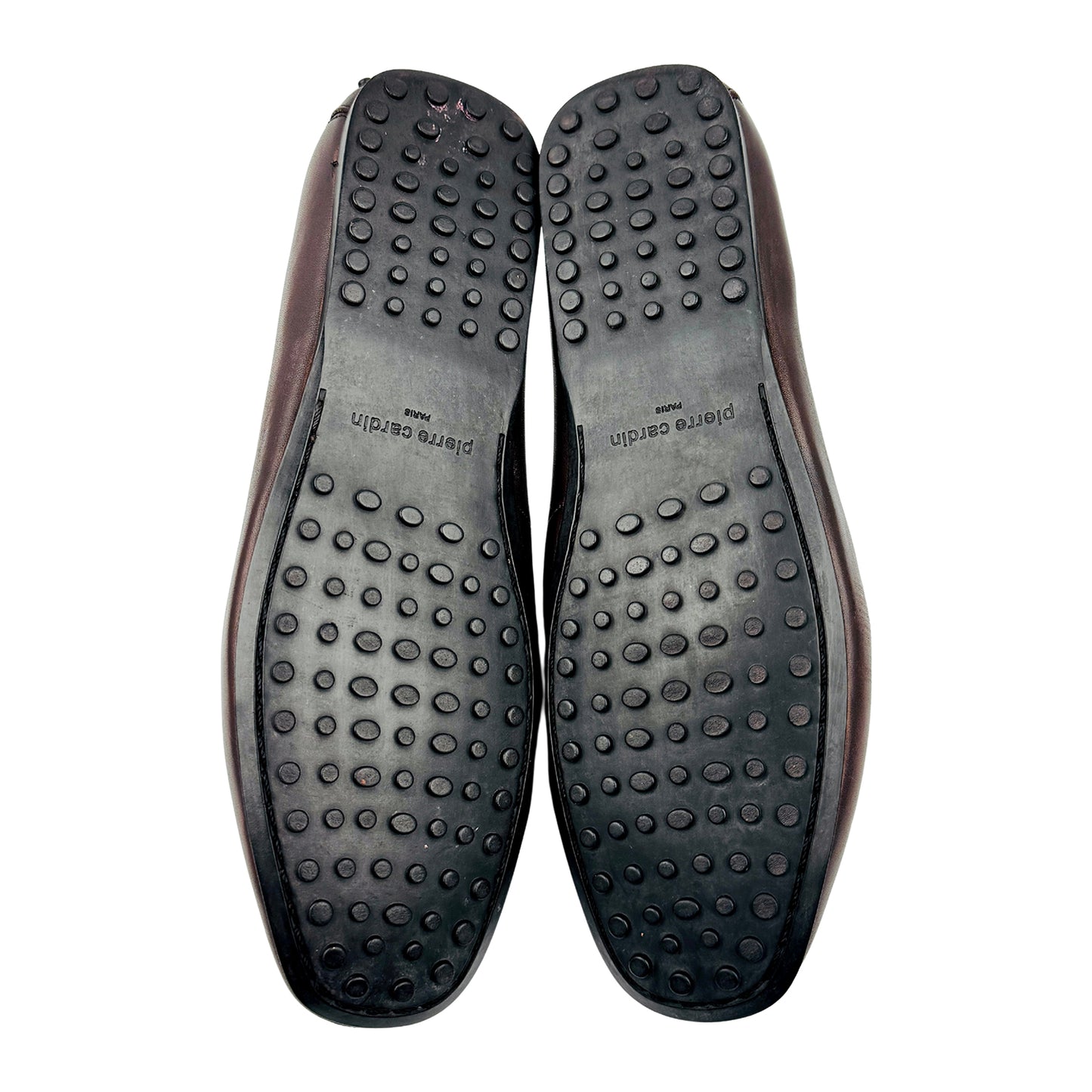 Pierre Cardin Men's Dark Brown Loafers (Size 42.5)