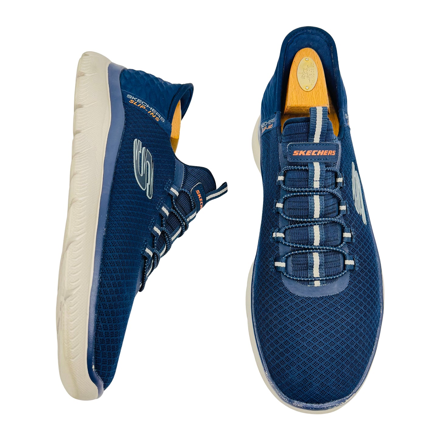 Skechers Summits High Range Shoes (Size 43) - 232457 NVY