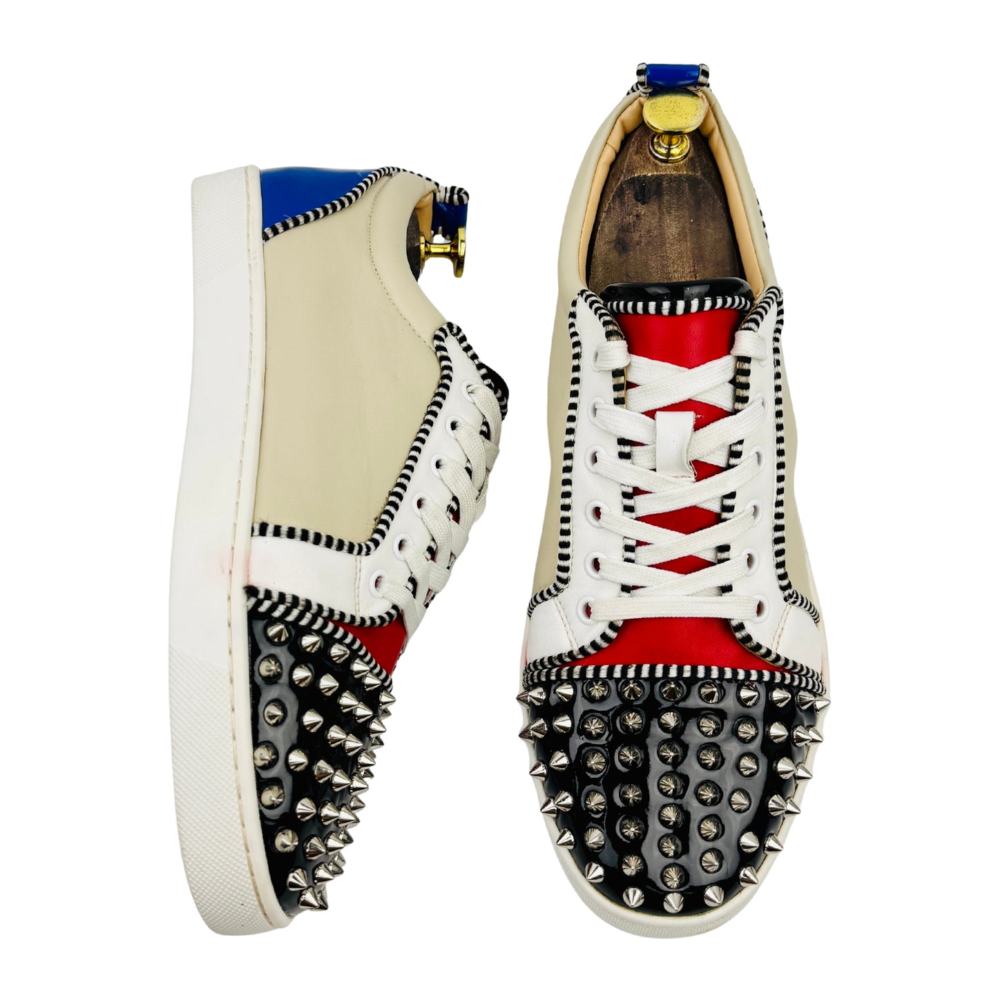 Christian Louboutin Louis Junior Spikes Orlato Sneakers (Size 43)