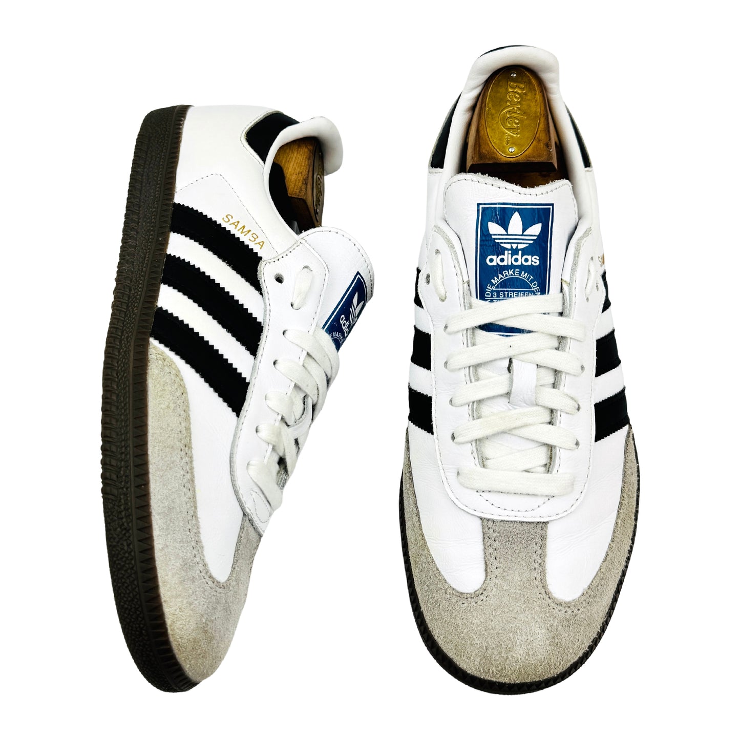 Adidas Samba OG 'Clear Granite' Sneakers (Size 40/40.5) - B75806
