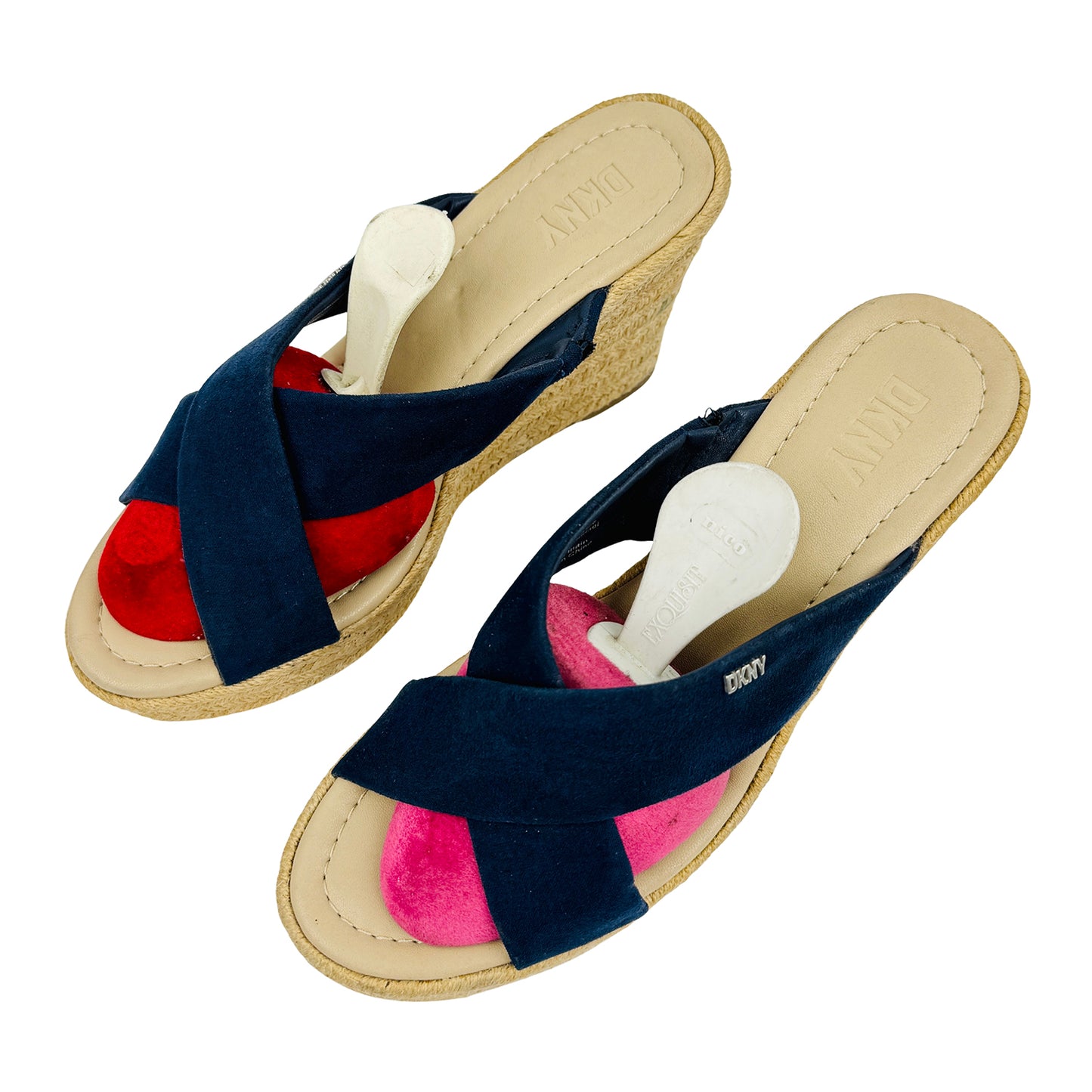 DKNY Maryn Crossband Espadrille Wedge Heels (Size 37.5) - K2432696