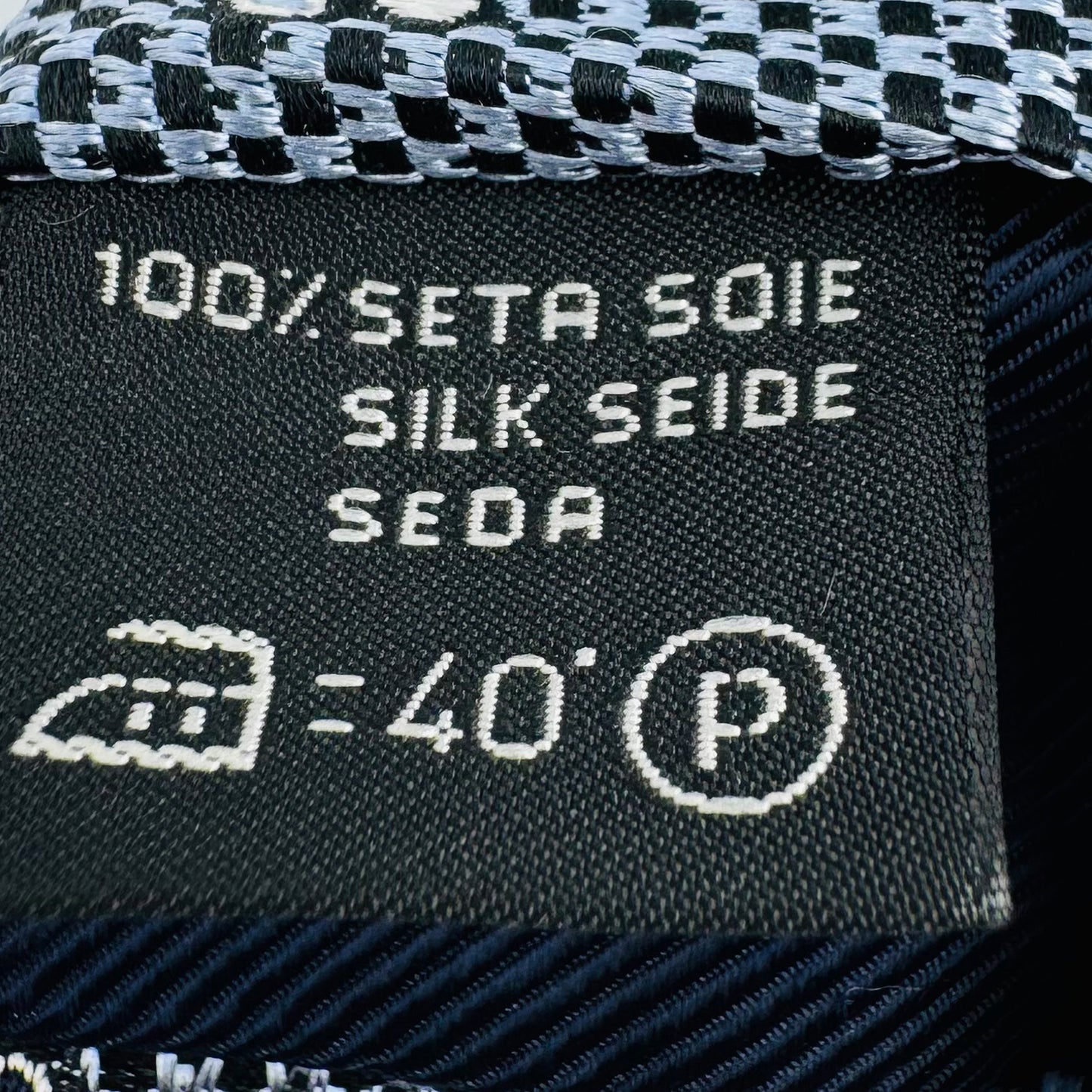 Ermenegildo Zegna Light Blue 'Geometric Pattern' Tie (Size Regular)