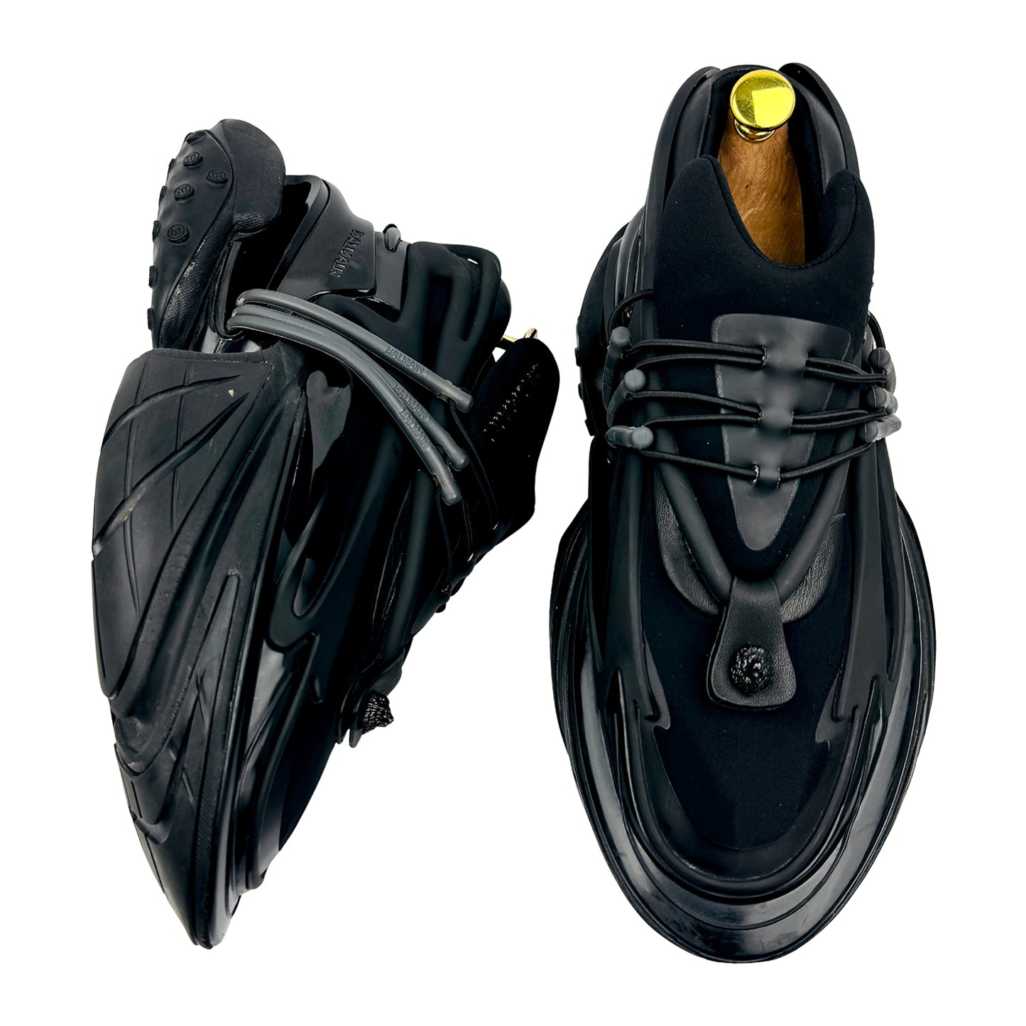 Balmain Paris Unicorn Black Shoes (Size 43/43.5)