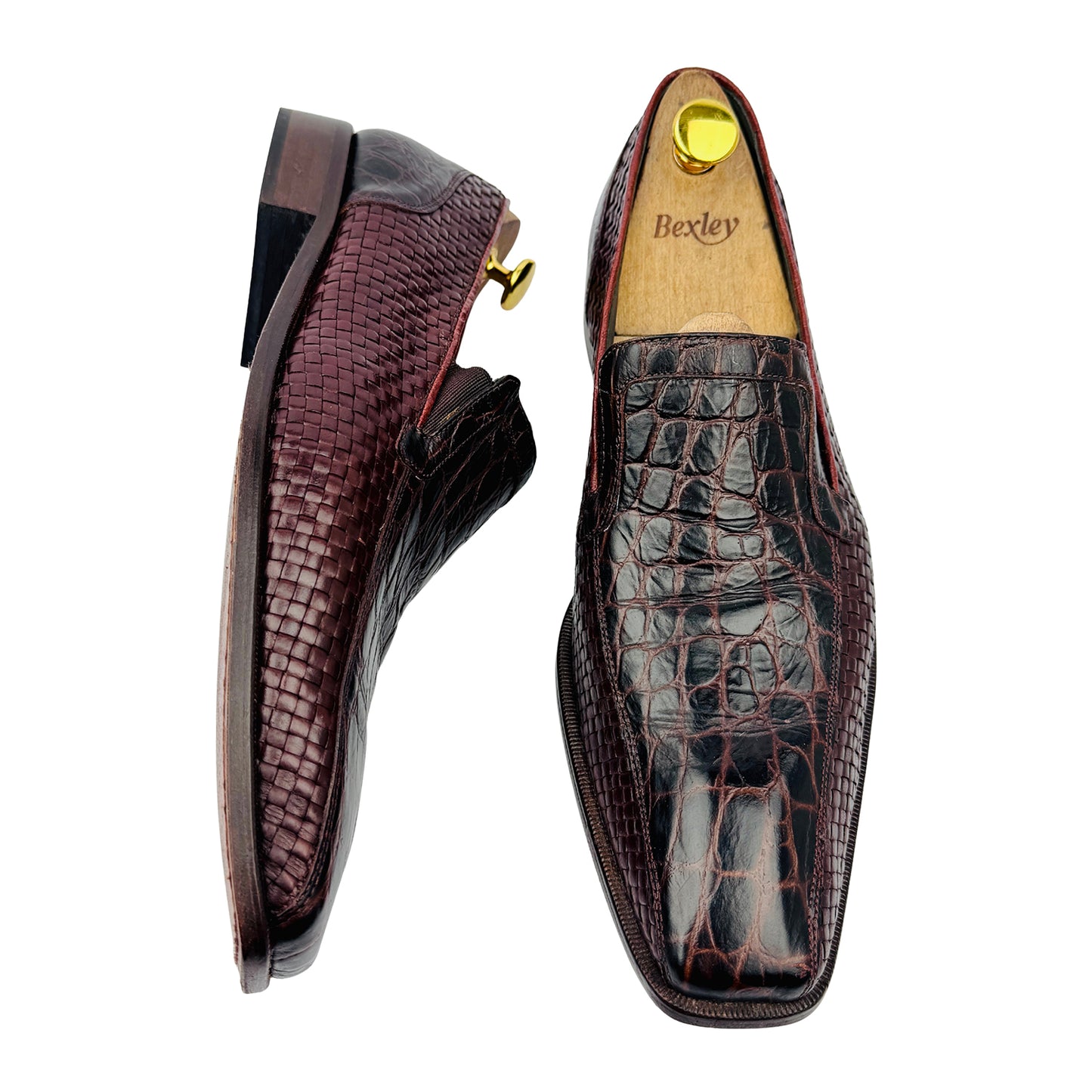 Renato Borsella Alligator Leather Loafers (Size 44/44.5)