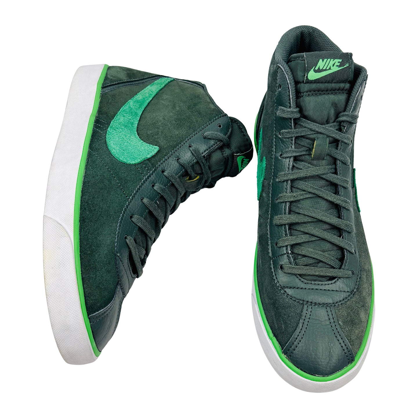 Nike Bruin Mid 'Forest Green' Sneakers (Size 45) - 537333-300