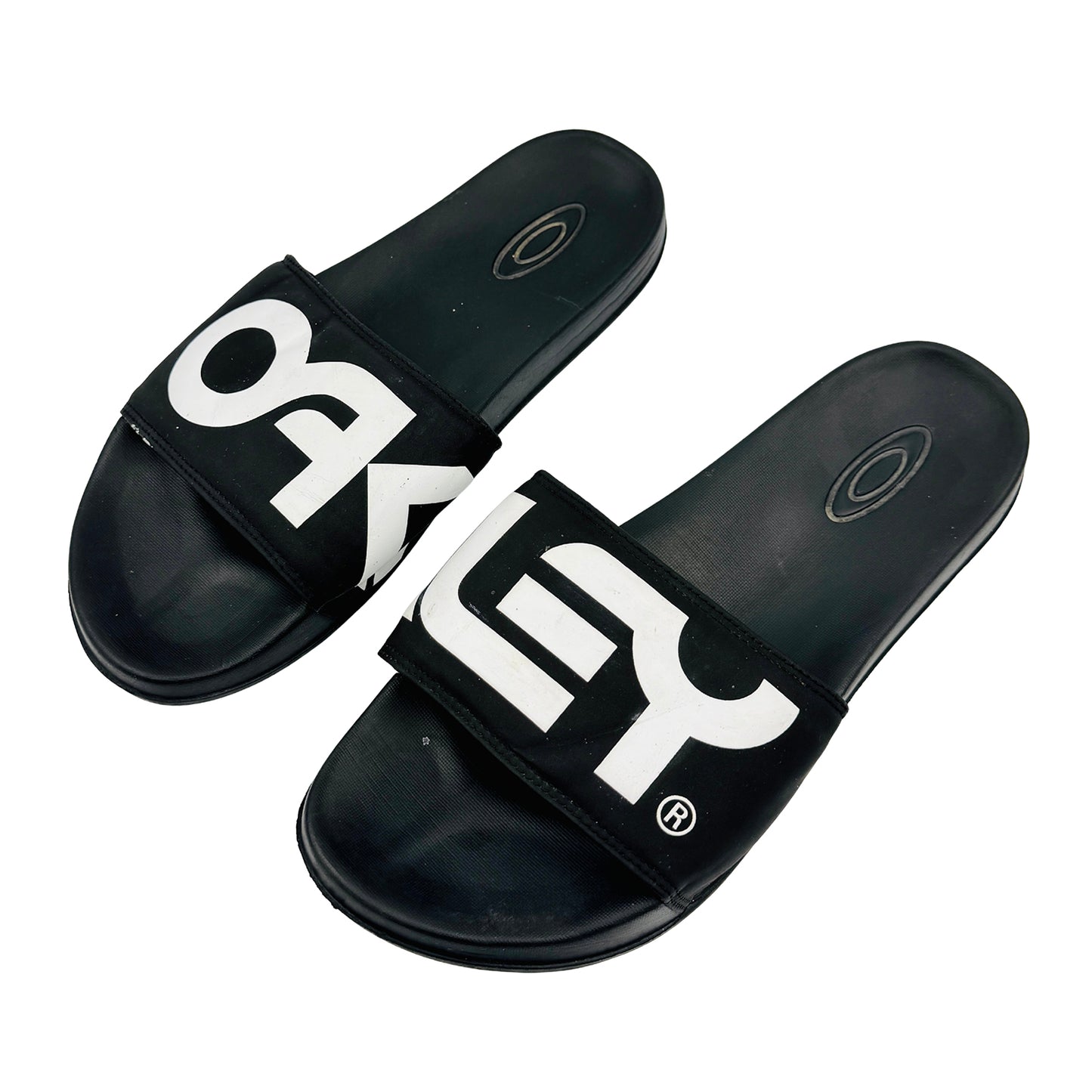 Oakley Men's B1B 2.0 Black Slides (Size 44)