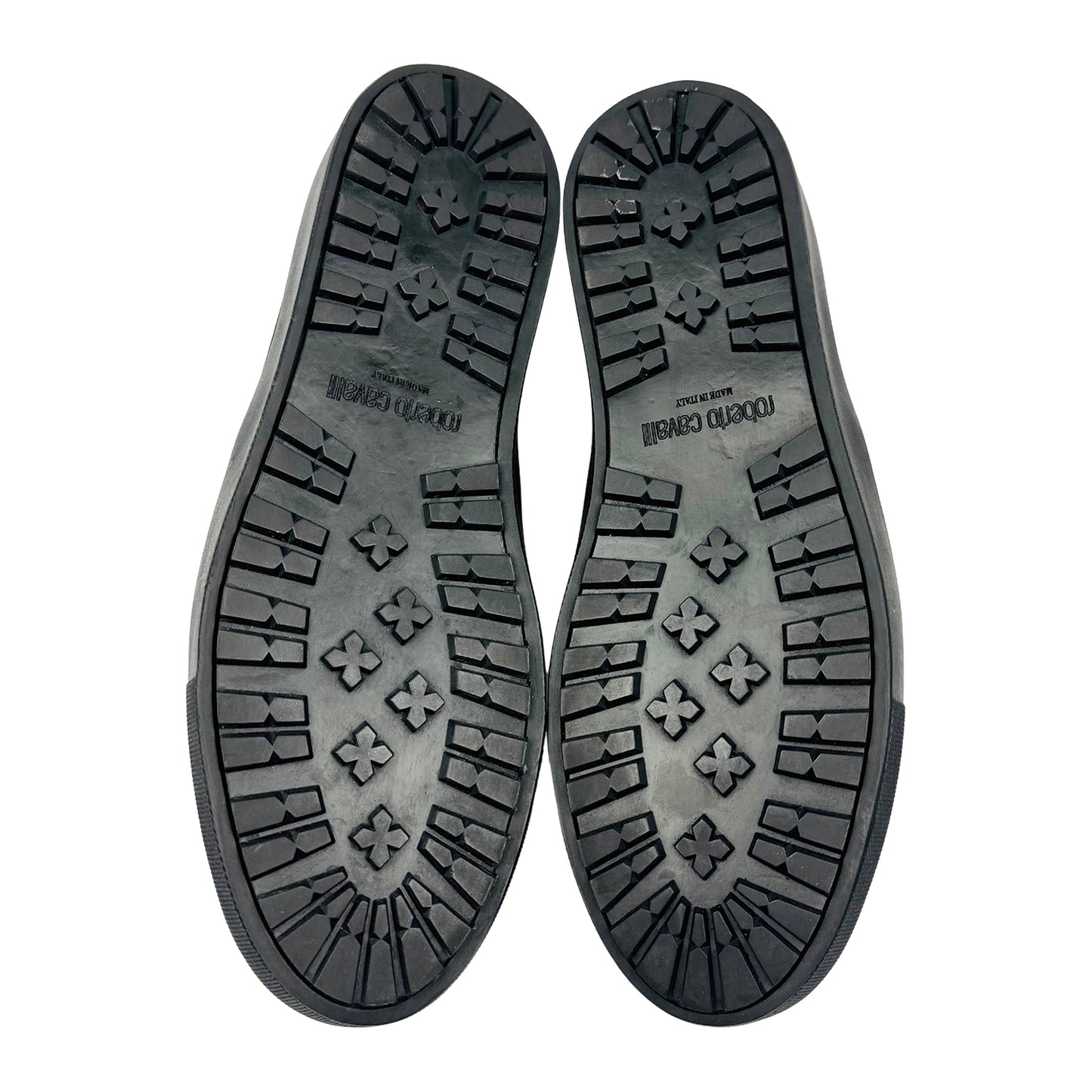 Roberto Cavalli Snake Embossed Leather Shoes (Size 42.5)