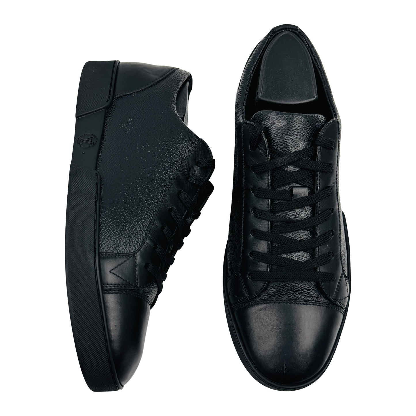 Louis Vuitton Match-Up Black Sneakers (Size 39.5)