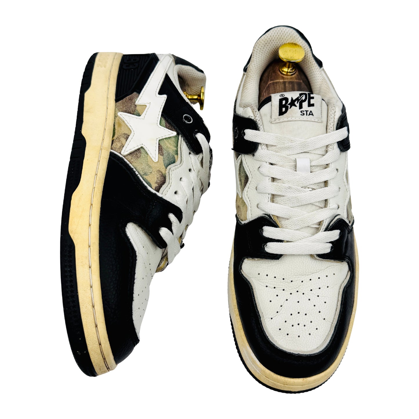 A Bathing Ape BAPE STA Low Sneakers (Size 41.5/42) - 1170191006