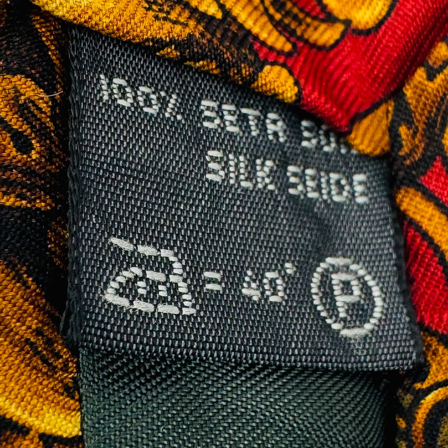 Ermenegildo Zegna Deep Red 'Floral Pattern' Tie (Size Regular)