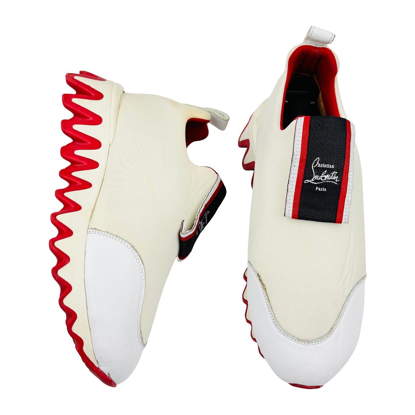 Christian Louboutin Tiketa 'Bianco' Shoes (Size 38)