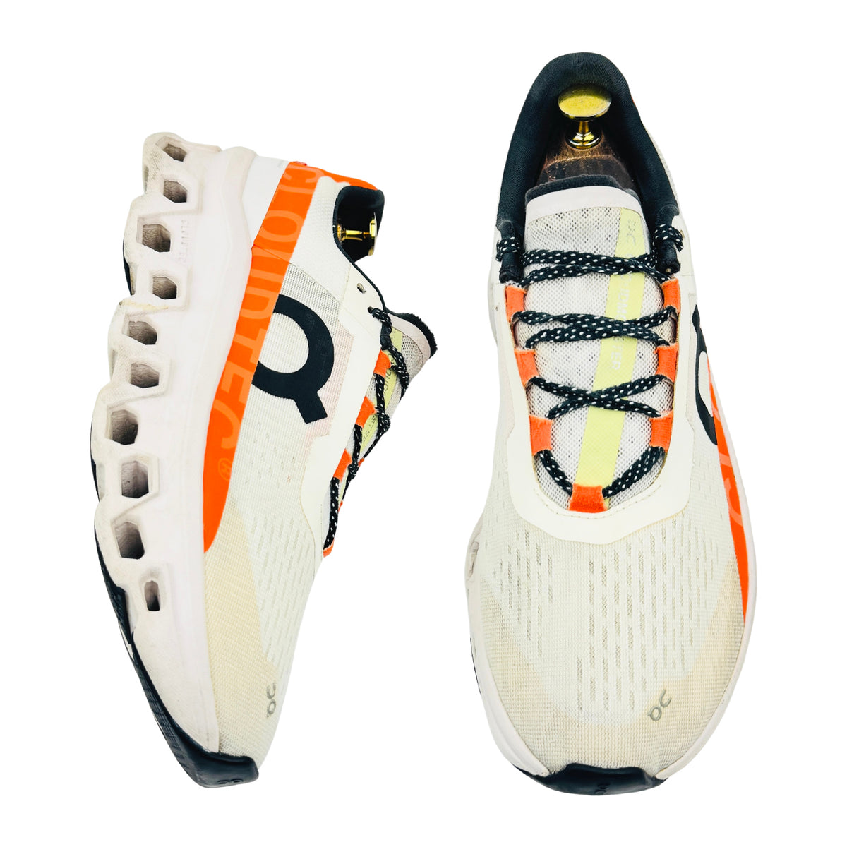 On Running Cloudmonster 'Undyed White' Shoes (Size 42.5) - 61.98086