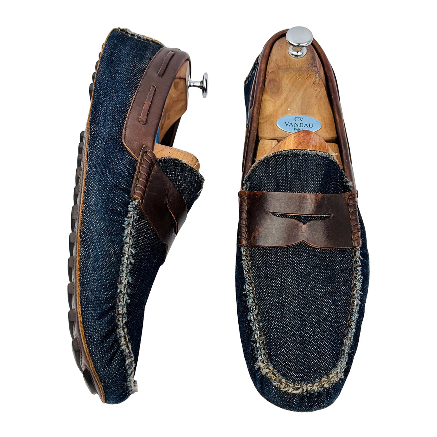 Dolce & Gabbana Men's Denim Loafers (Size 45/45.5)