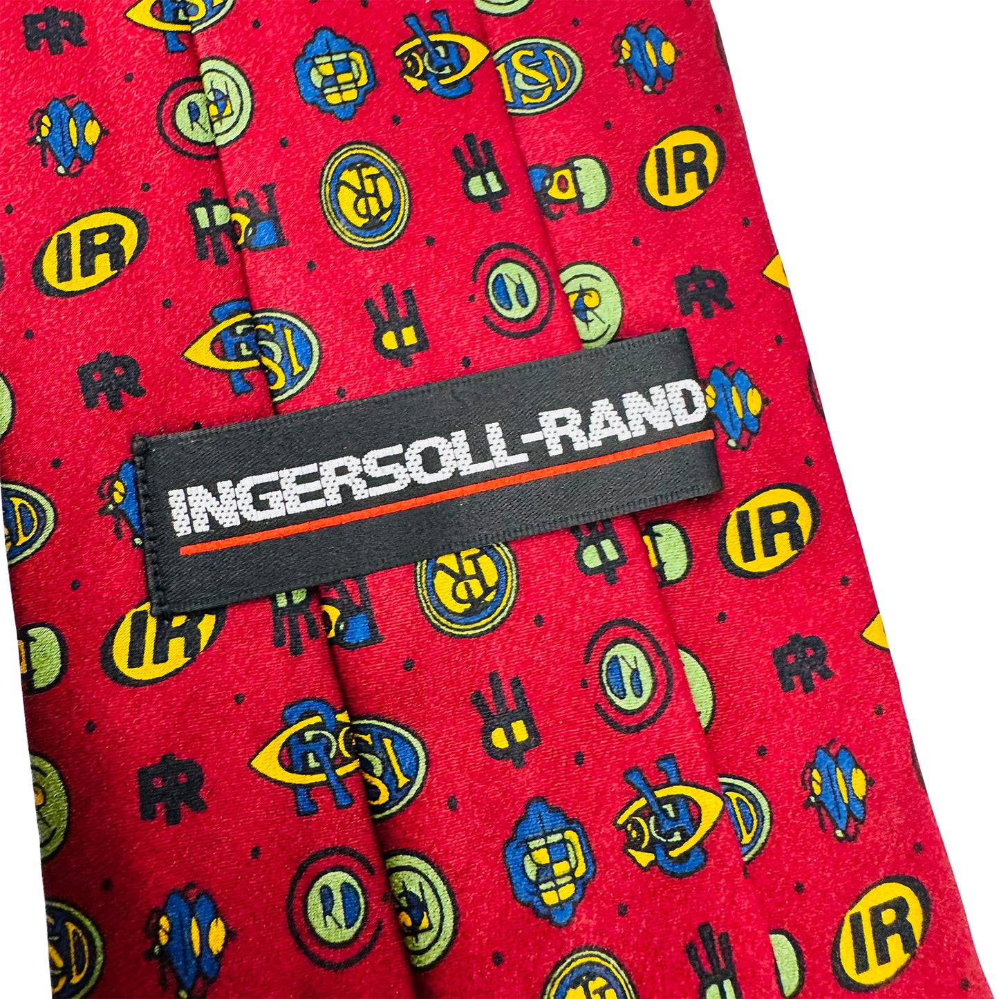 Ingersoll Rand Red 'Logo Pattern' Tie (Size Regular)