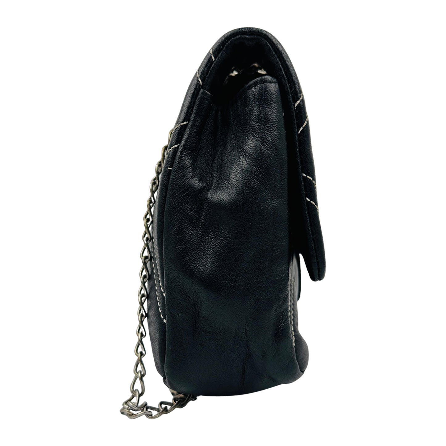 Chanel Ultimate Stitch Black Quilted Leather Flap Bag