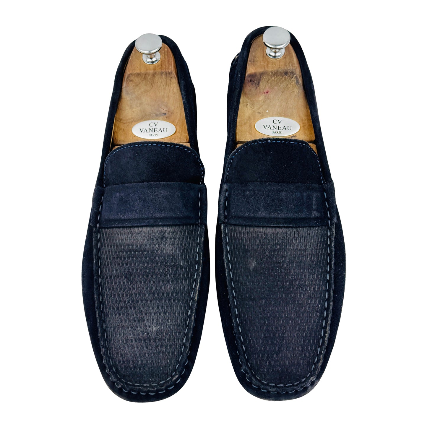 Hugo Boss Men's Noel Navy Loafers (Size 45)