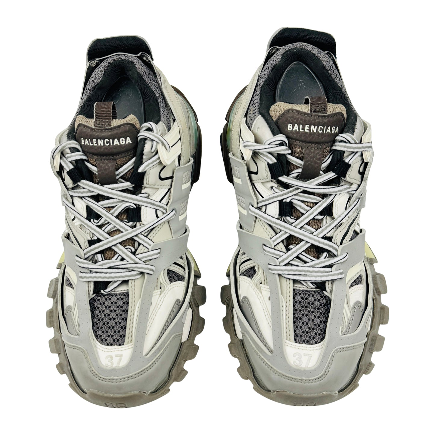 Balenciaga Track 'Grey White' Shoes (Size 37) - 542023