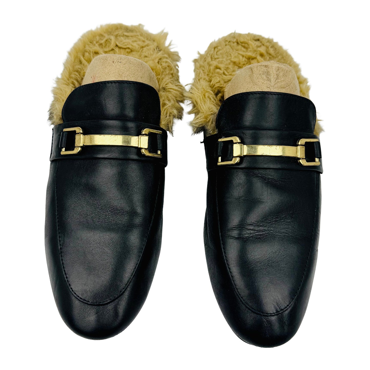 Steve Madden Black Khloe Mules (Size 40)