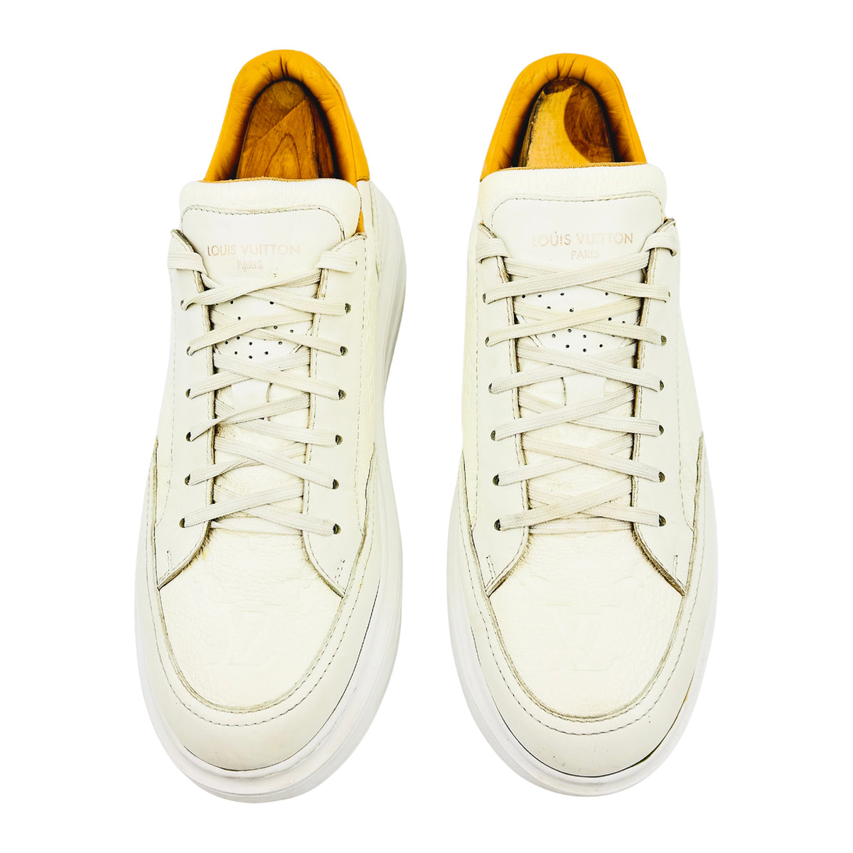 Louis Vuitton Beverly Hills White Sneakers (Size 42) - 1A8V3L