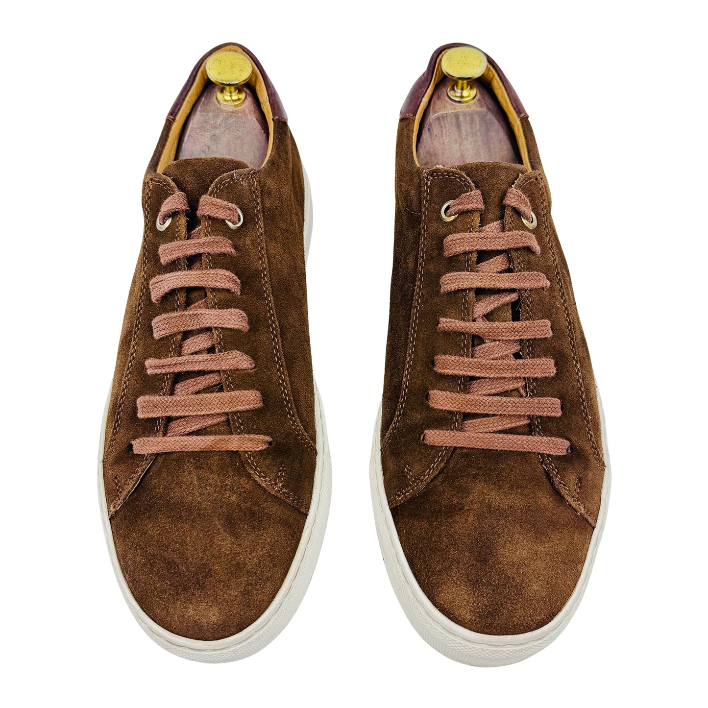 Suitsupply Men's Brown Suede Sneakers (Size 42.5)