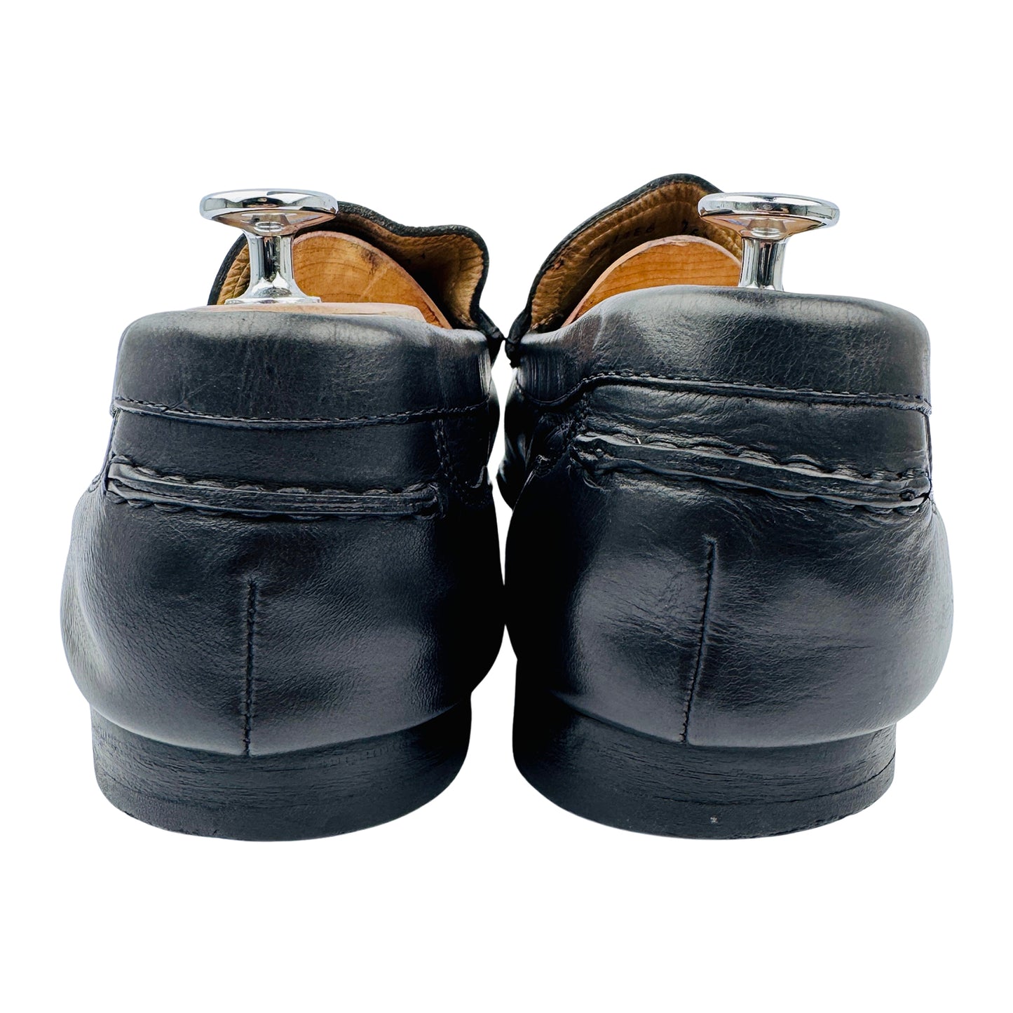 Dolce & Gabbana Men's Long Nose Bit Black Loafers (Size 46)