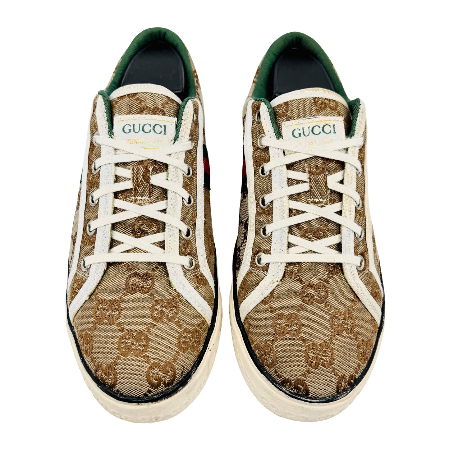 Gucci Men's GG Tennis 1977 Low Sneakers (Size 39/39.5)