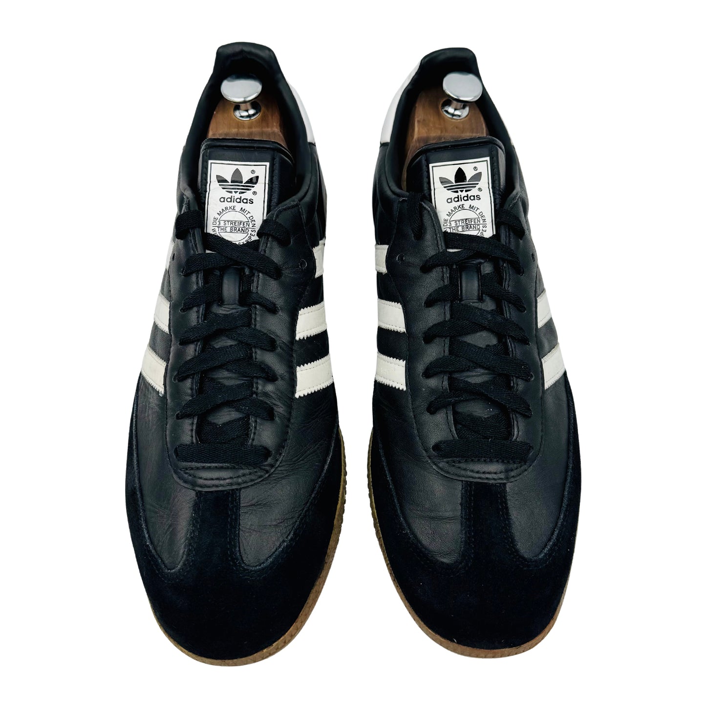 Adidas Samba 'Core Black' Sneakers (Size 46.5) - 019000