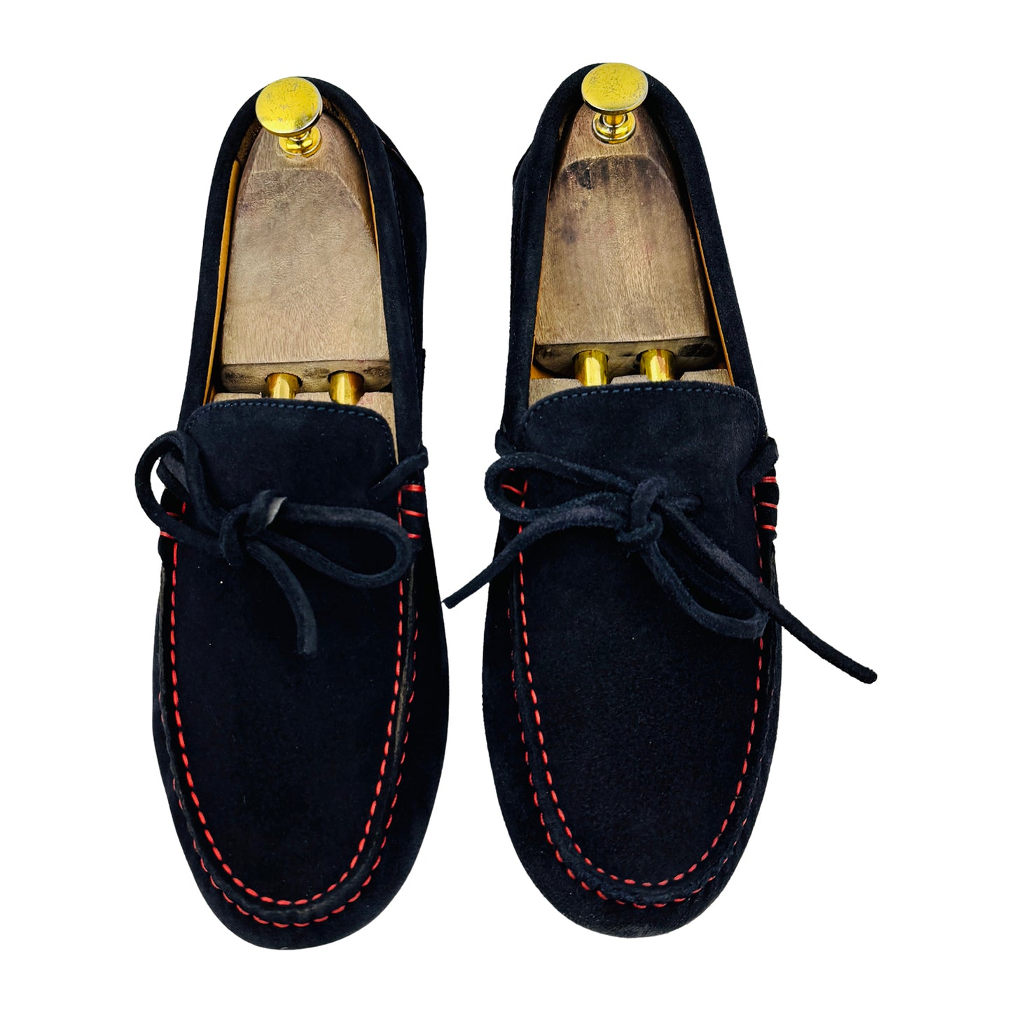 Bexley Men's Navy Blue Driving Loafers (Size 42.5)