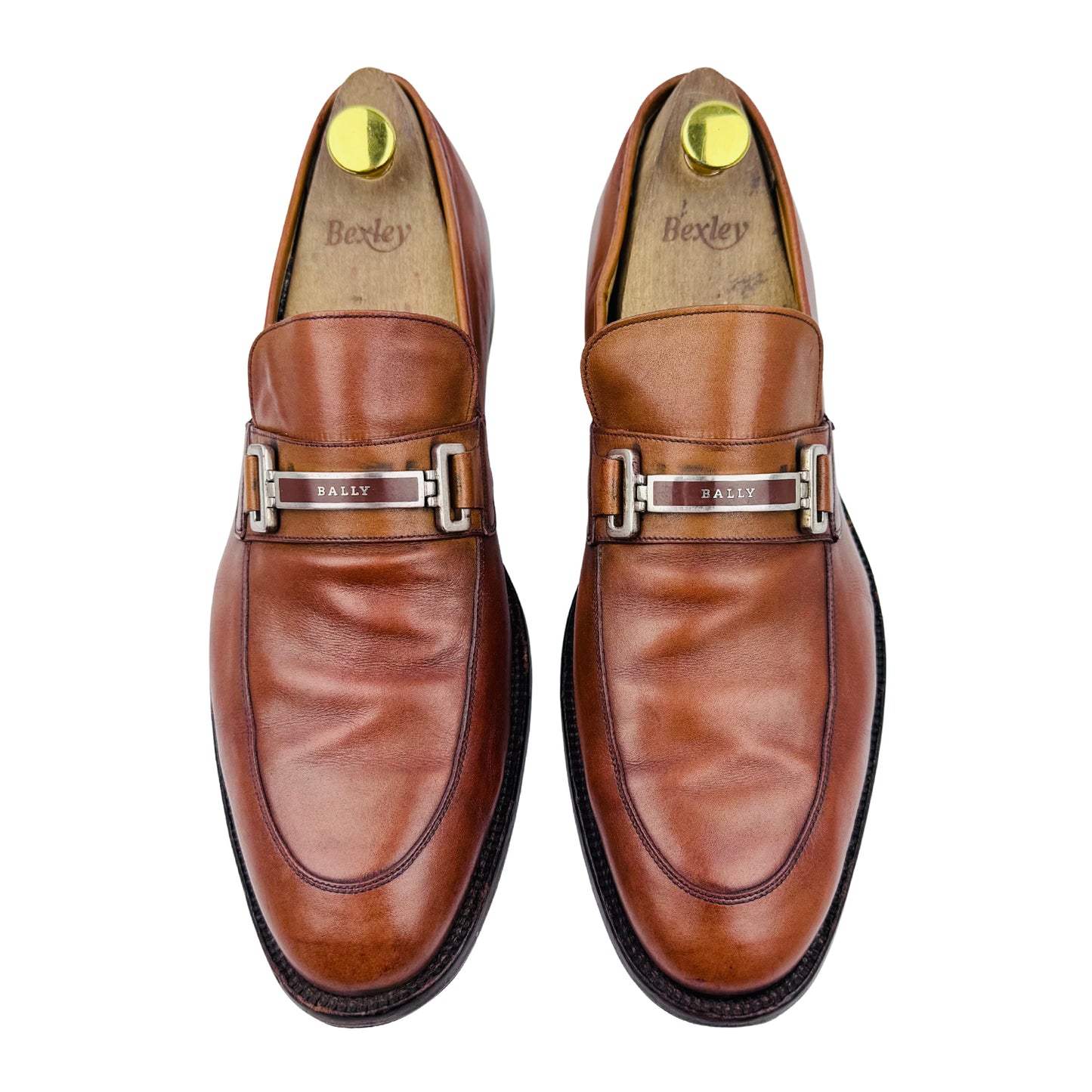 Bally Sartori Brown Leather Bit Loafers (Size 43.5)