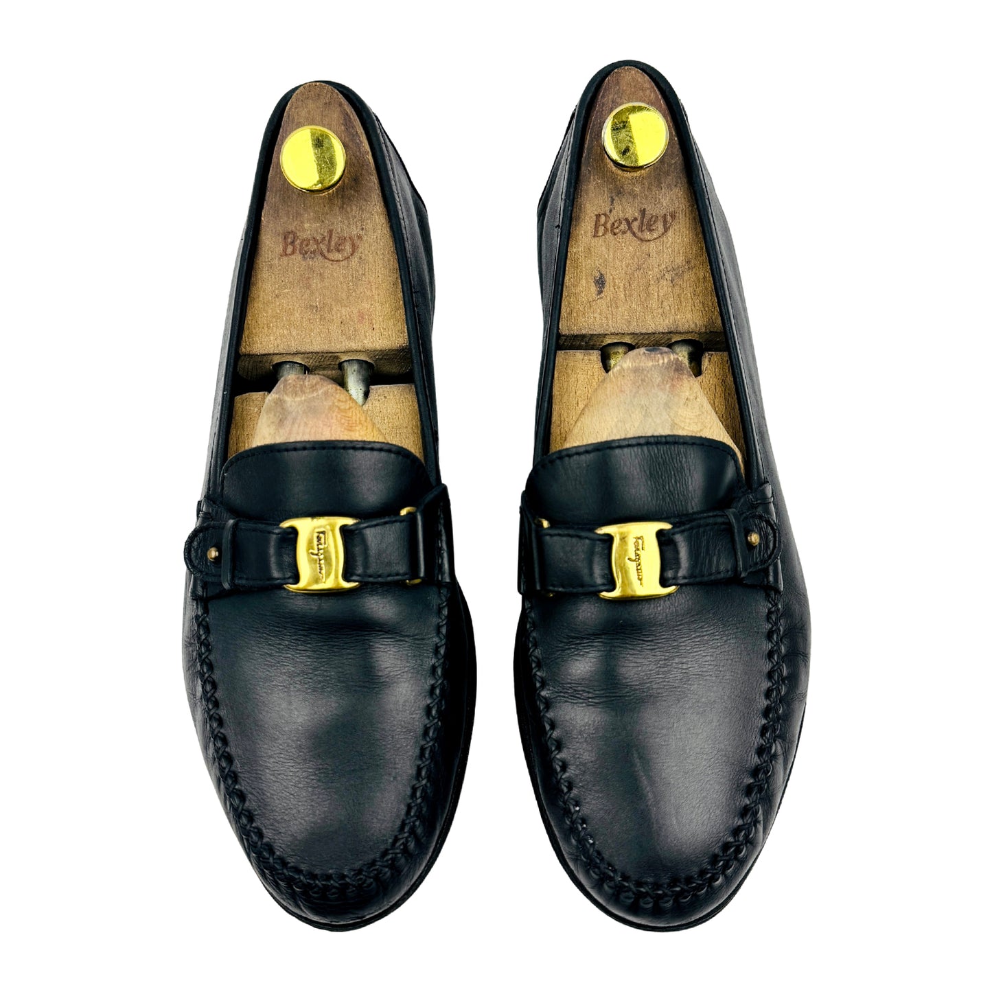 Salvatore Ferragamo Gancini Buckle Loafers (Size 44/44.5)
